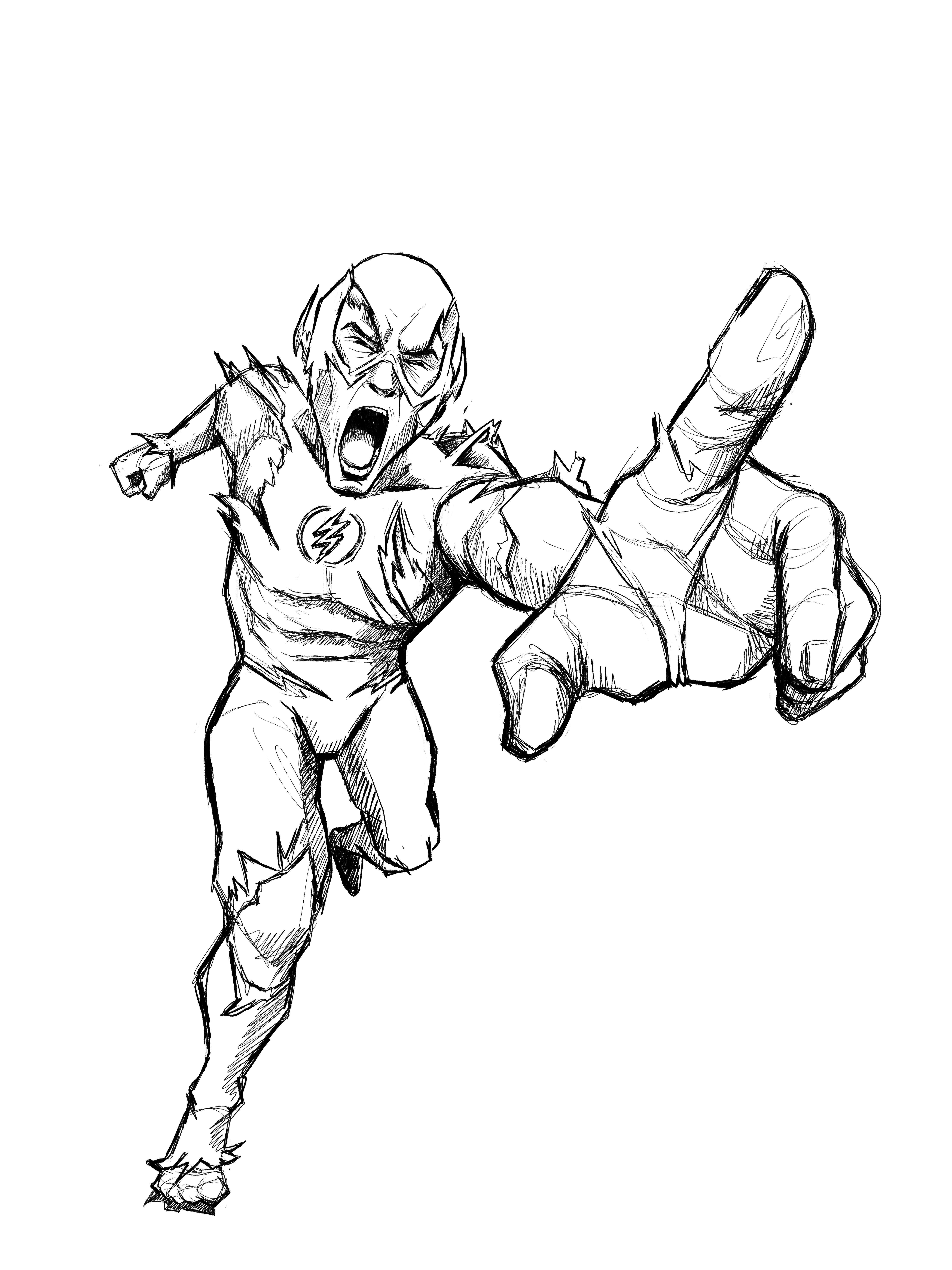The flash digital artwork by me rtheflash