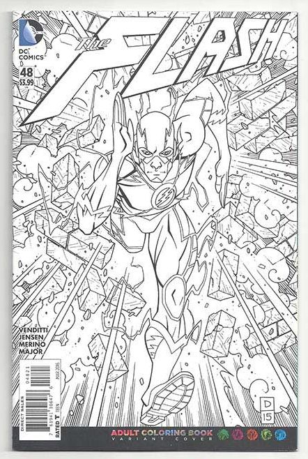 Flash vol adult loring book variant