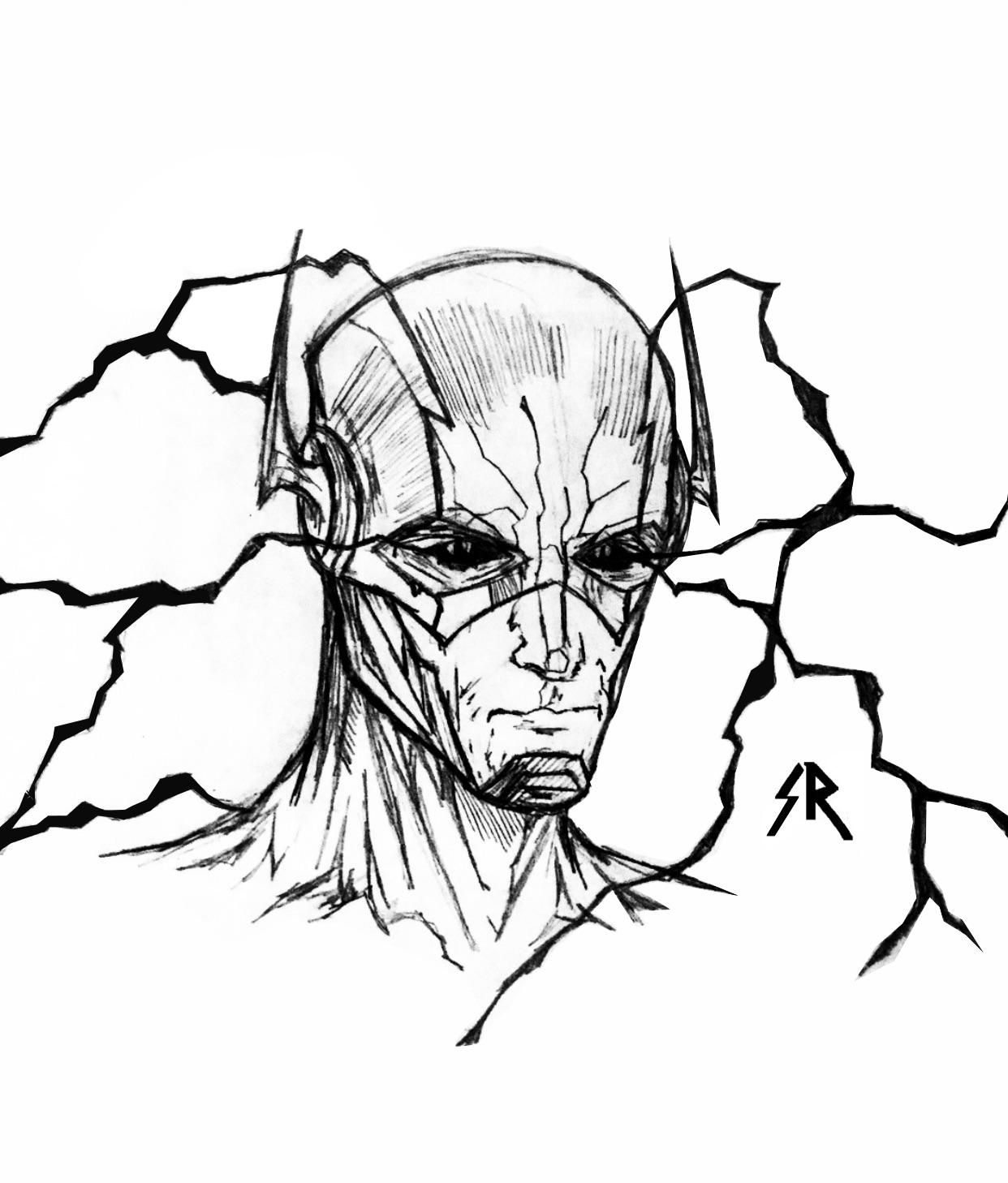 Reverse flashzoom sketch by me rdcics