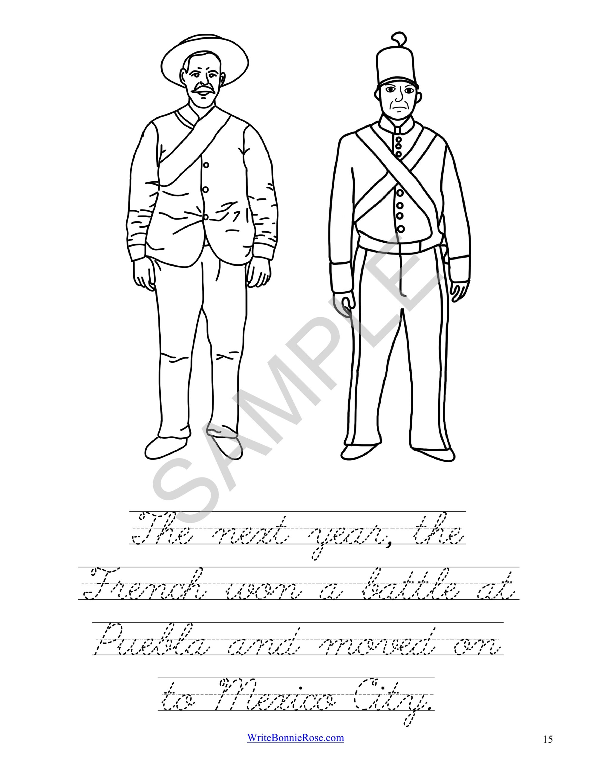 Cinco de mayo coloring book