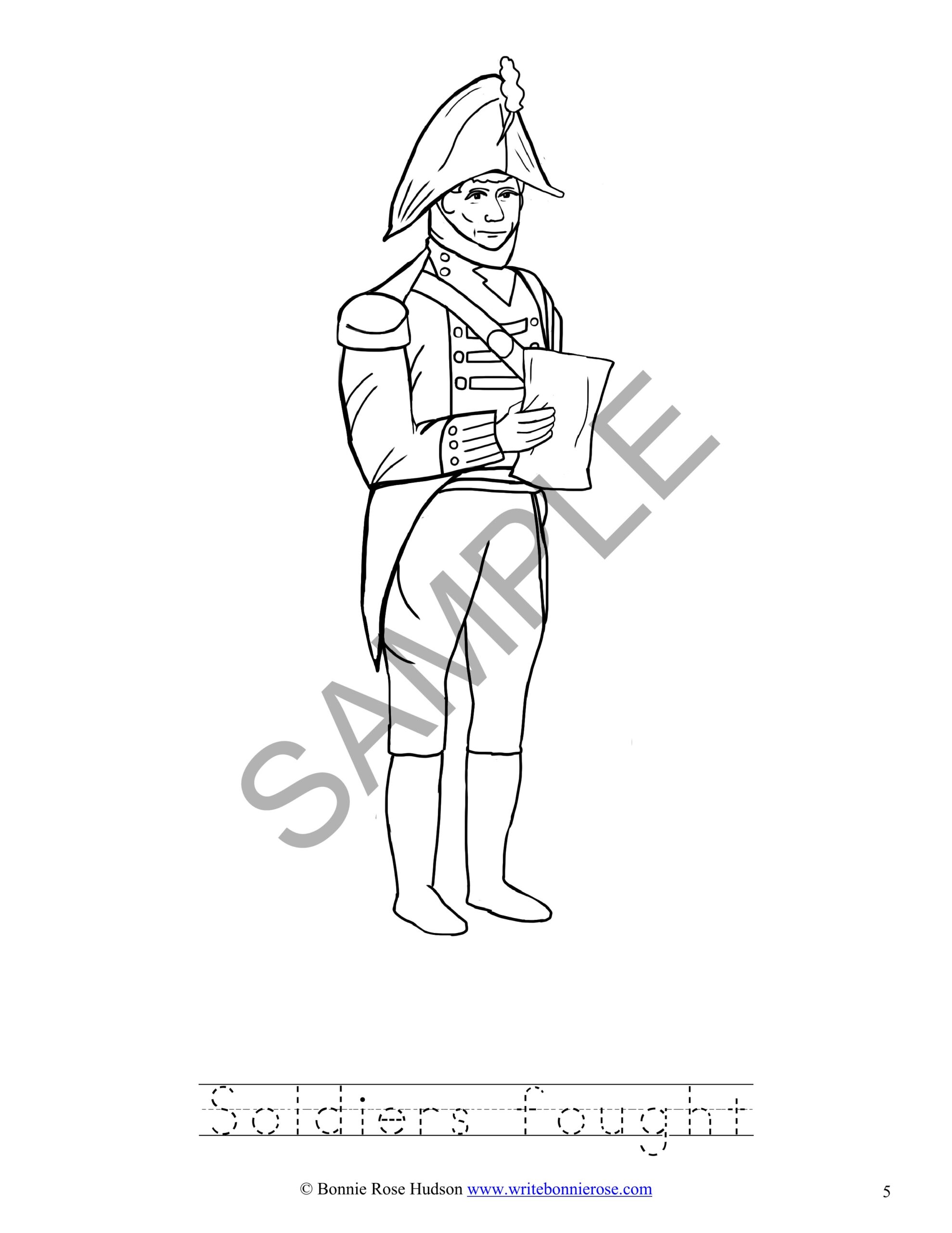 War of coloring book