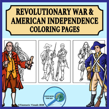Th of july american revolution and american independence coloring pages