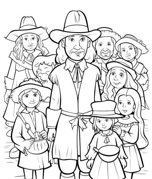 Free printable thanksgiving coloring pages list