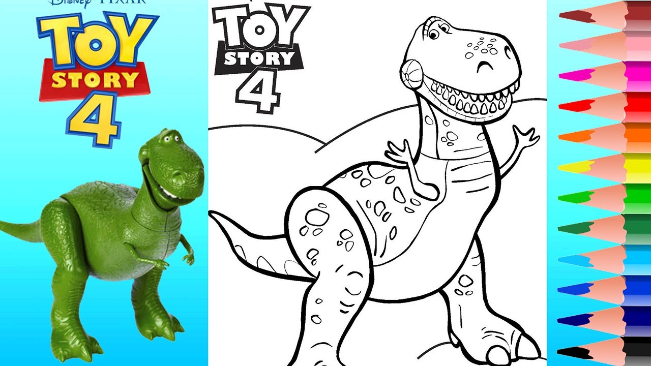 How to color toy story tutorial coloring pages markers pletfun