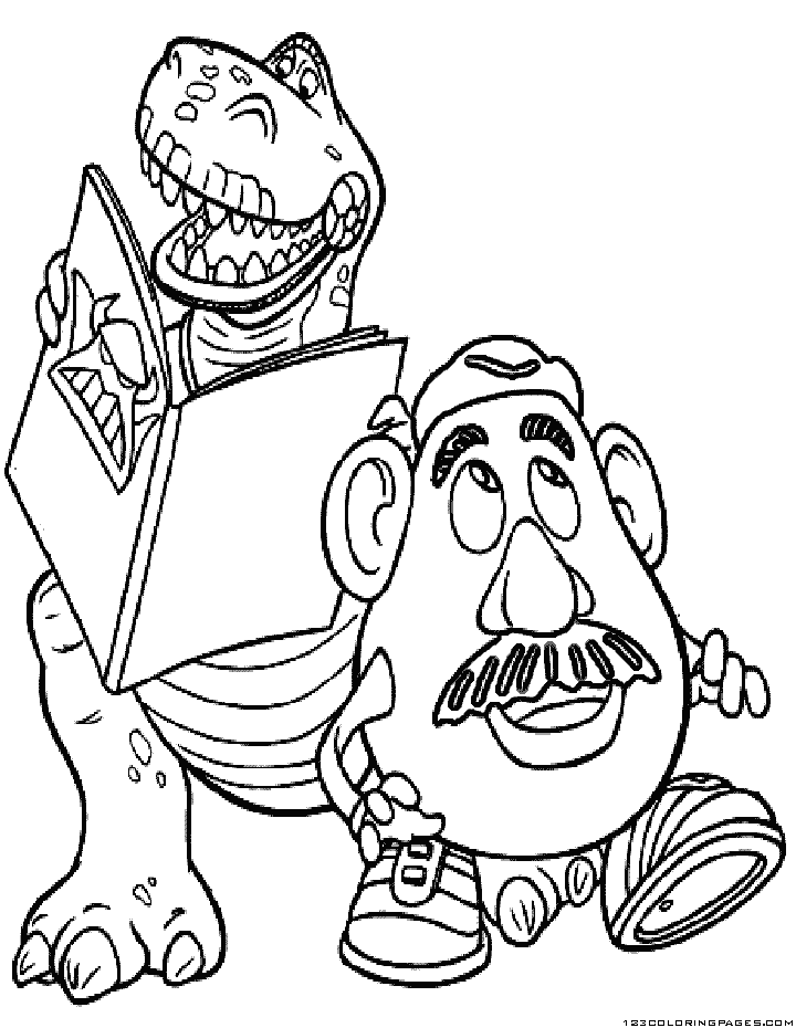 Toy story coloring pages