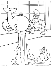 Toy story toons partysaurus rex bonus activities hooked pany book club