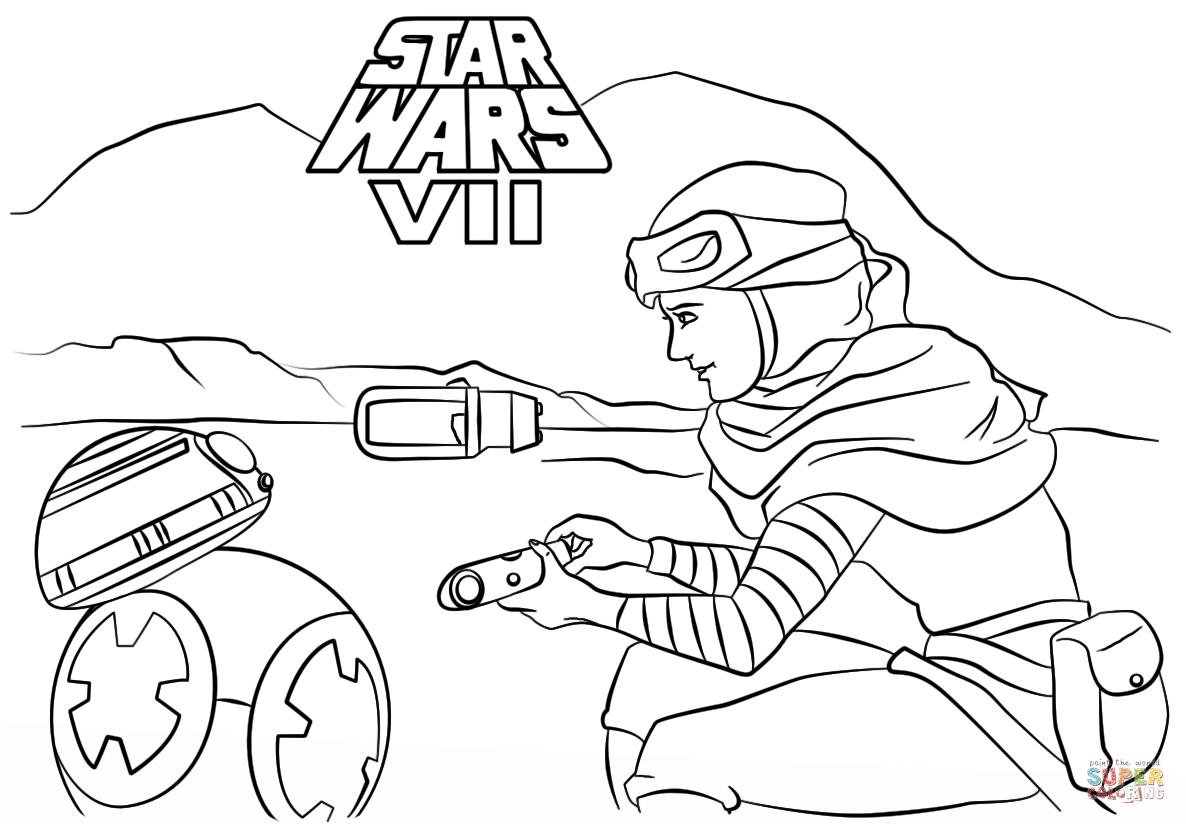 Rey and bb