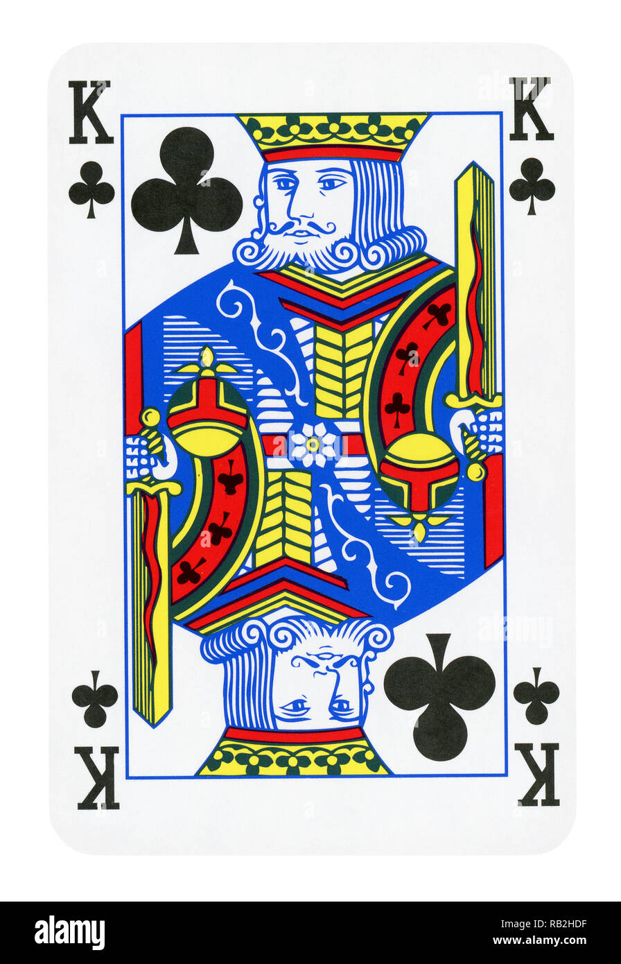 El rey de trãbol naipe