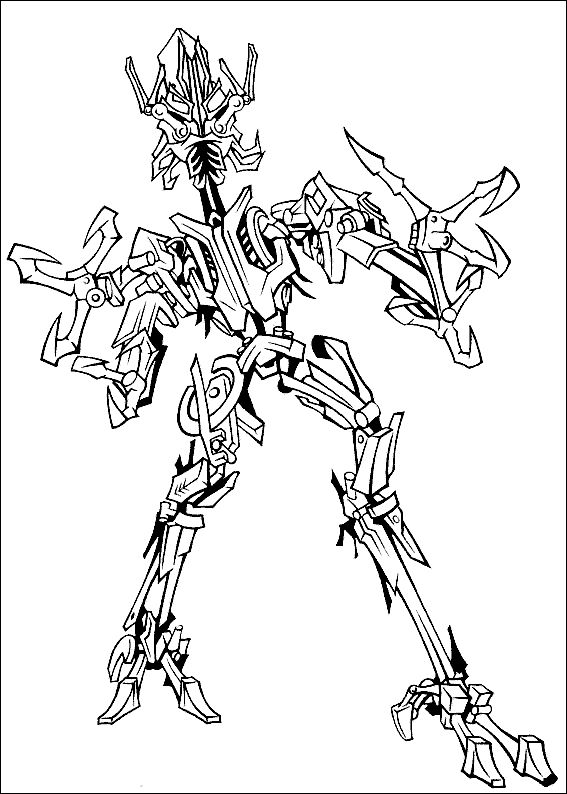 Revenge of the fallen cartoon coloring pages transformers coloring pages coloring pages