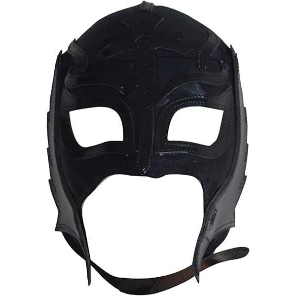 Deportes martinez rey mysterio semi professional lucha libre luchador wrestling mask one size black premium quality clothing shoes jewelry