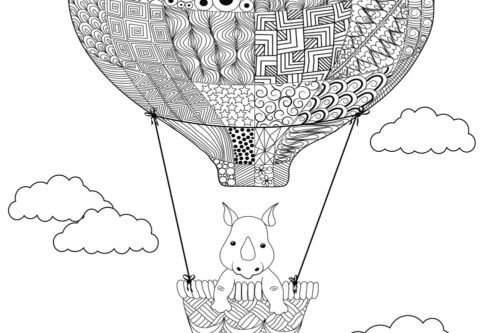 Colouring patterns fun activities save the rhino