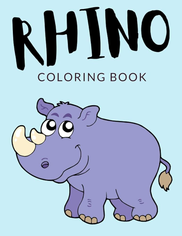 Rhino loring book rhino loring pages rhino louring book over pages to lor cute rhinocerotidae rhinoceros louring pages for boys