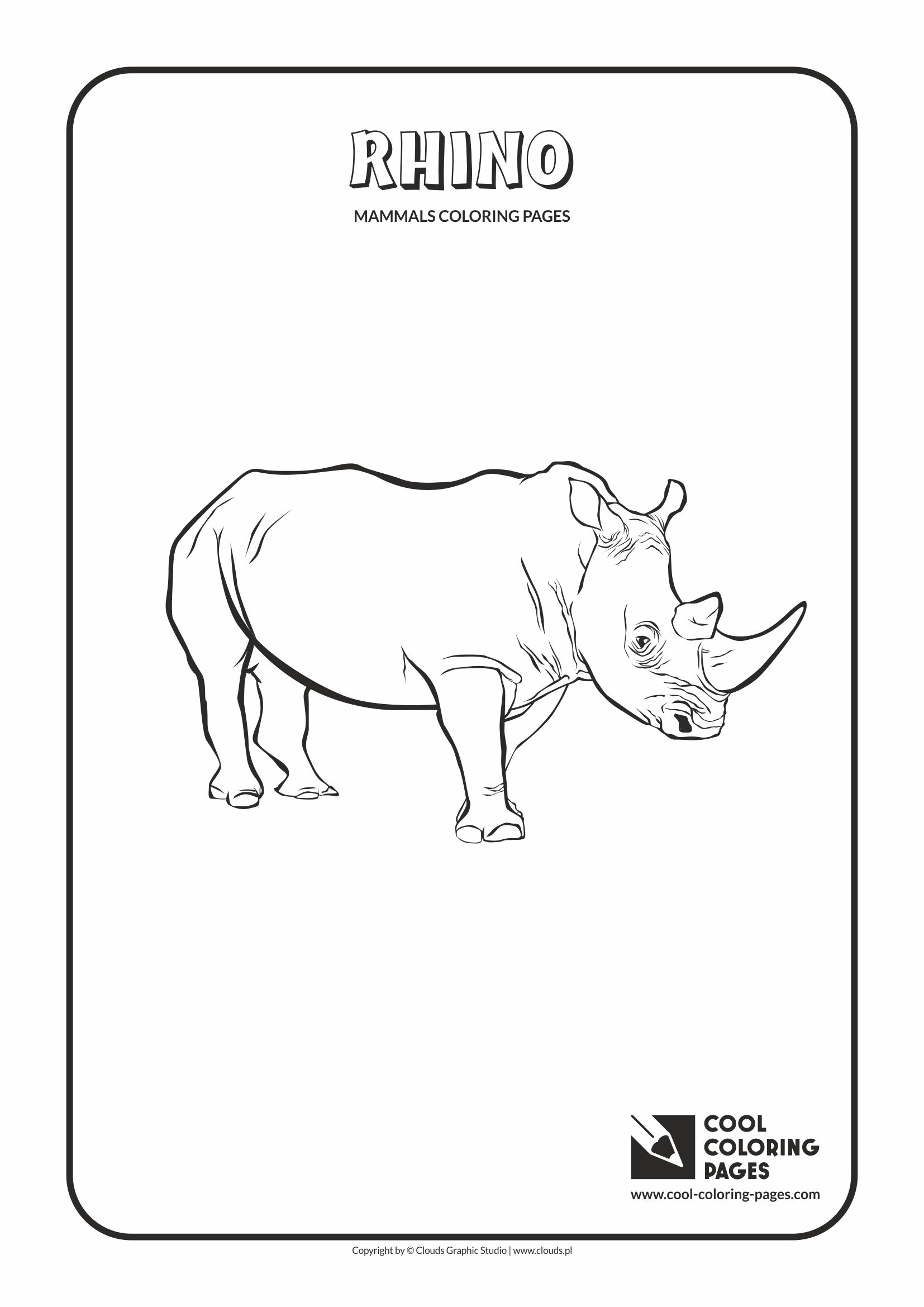 Cool coloring pages mammals coloring pages