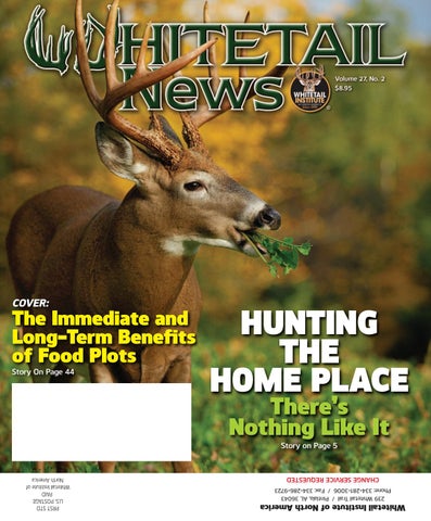 Whitetail news vol by whitetail institute