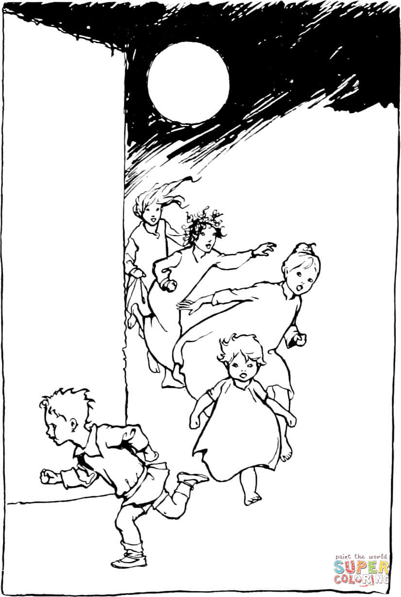 A book of nursery rhymes coloring page free printable coloring pages