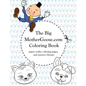The big mothergoose coloring book leslie wilson