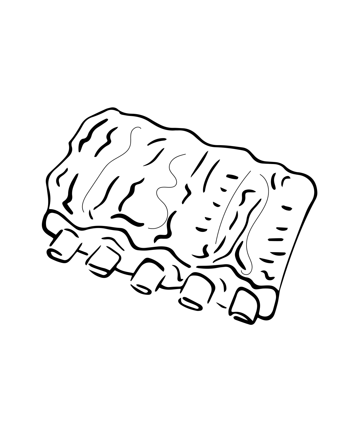 Free food coloring pages