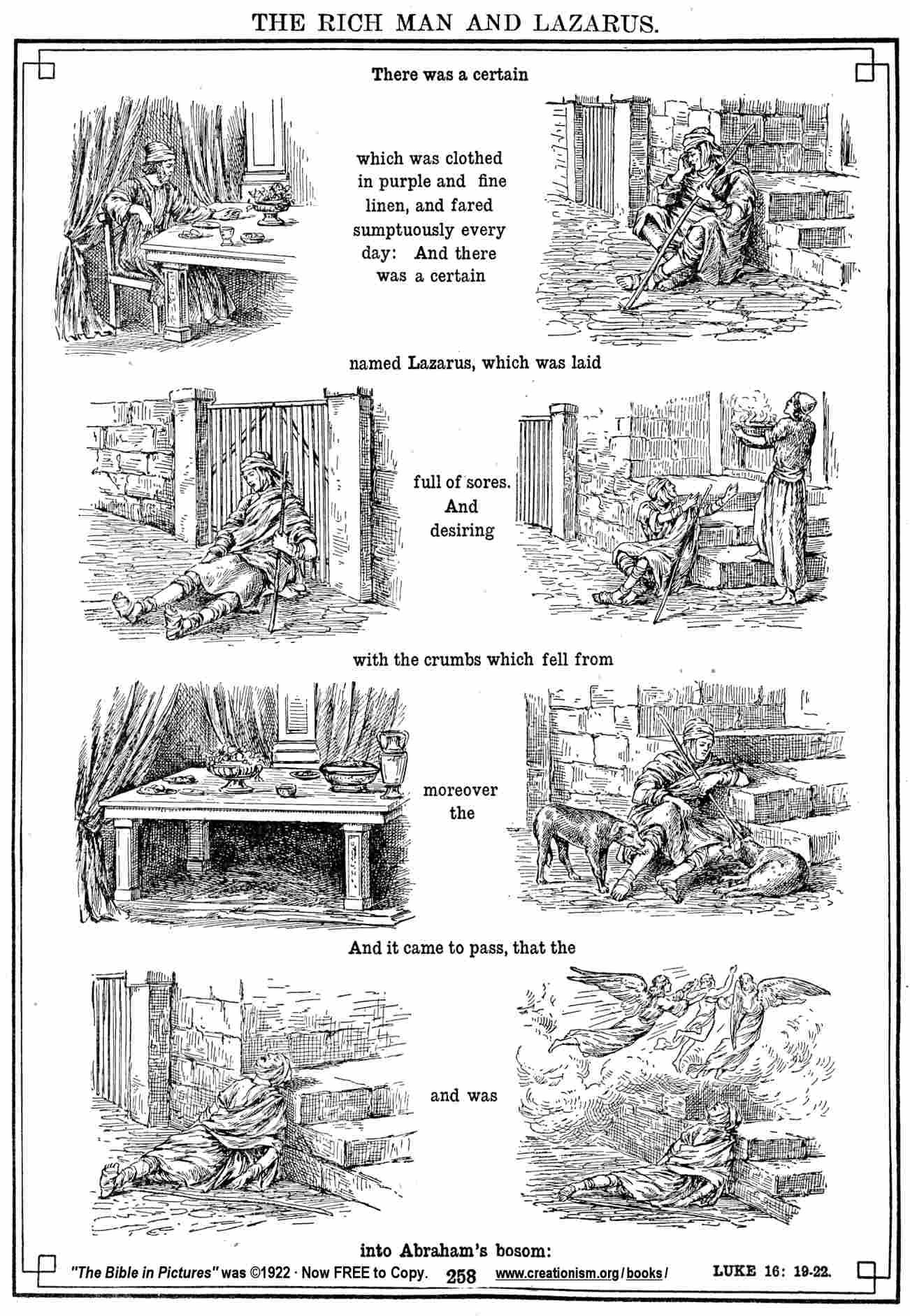 Rich man and lazarus sunday school crafts bible coloring pages sunday school teaching