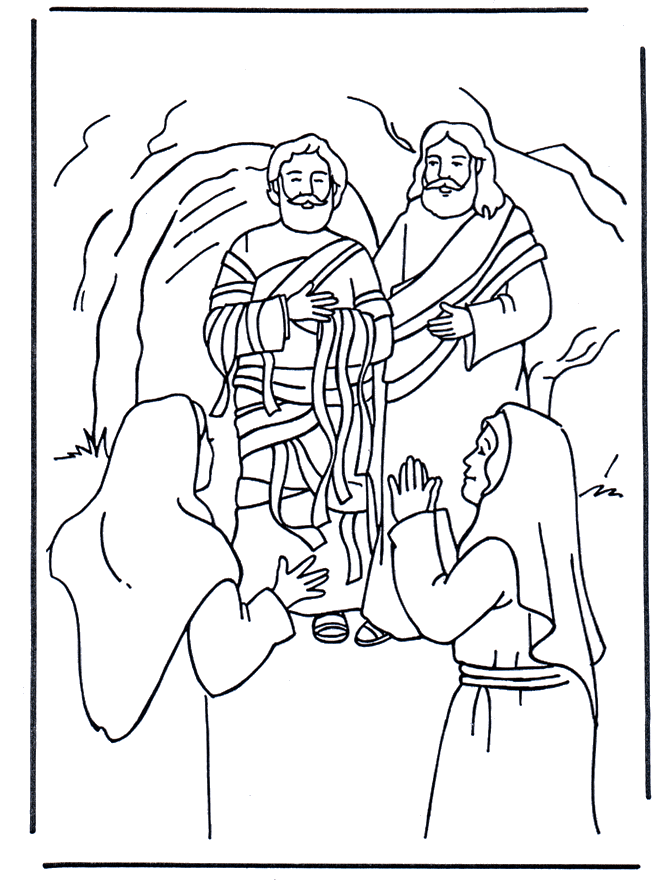 Free lazarus coloring page download free lazarus coloring page png images free cliparts on clipart library