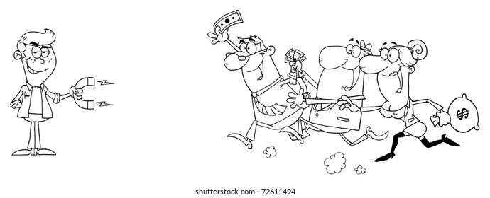 Parable rich man lazarus stock illustration