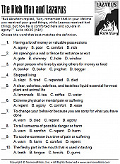 Lazarus childrens sermons resources sermonski