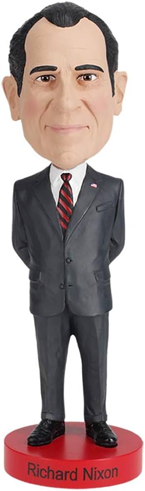 Royal bobbles richard nixon bobblehead premium polyresin lifelike figure unique serial number exquisite detail toys games