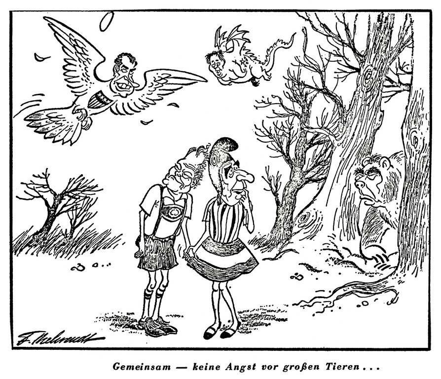 Cartoon by behrendt on the franco