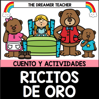 Ricitos de orolibro emergente y actividades distance learning