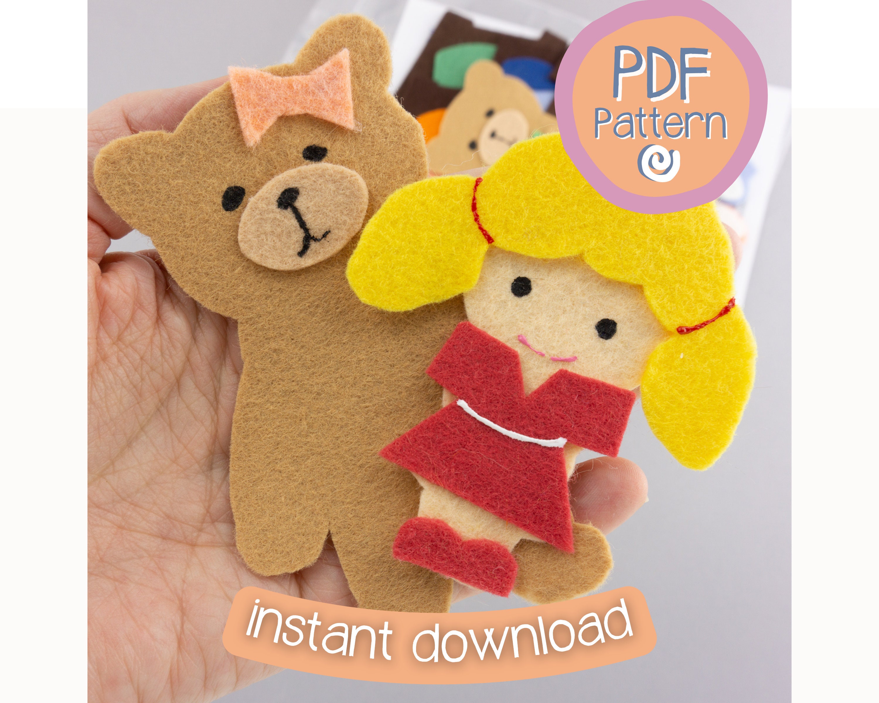 Los tres osos pdf patrãn ricitos de oro patrãn de descarga instantãnea para la hora del cãrculo preescolar juega y aprende en casa actividad