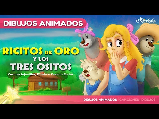Ricitos de oro y los tres ositos cuentos infantiles en espaãol