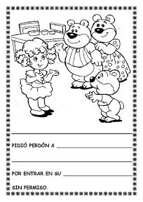 Lãminas del cuento dibujos del cuentoâ ricitos de oro cuento ricitos de oro los tr osos