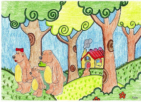 Cosillas de infantil cuento ricitos de oro y los tres osos