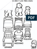 Ricitos de oro para colorear pdf