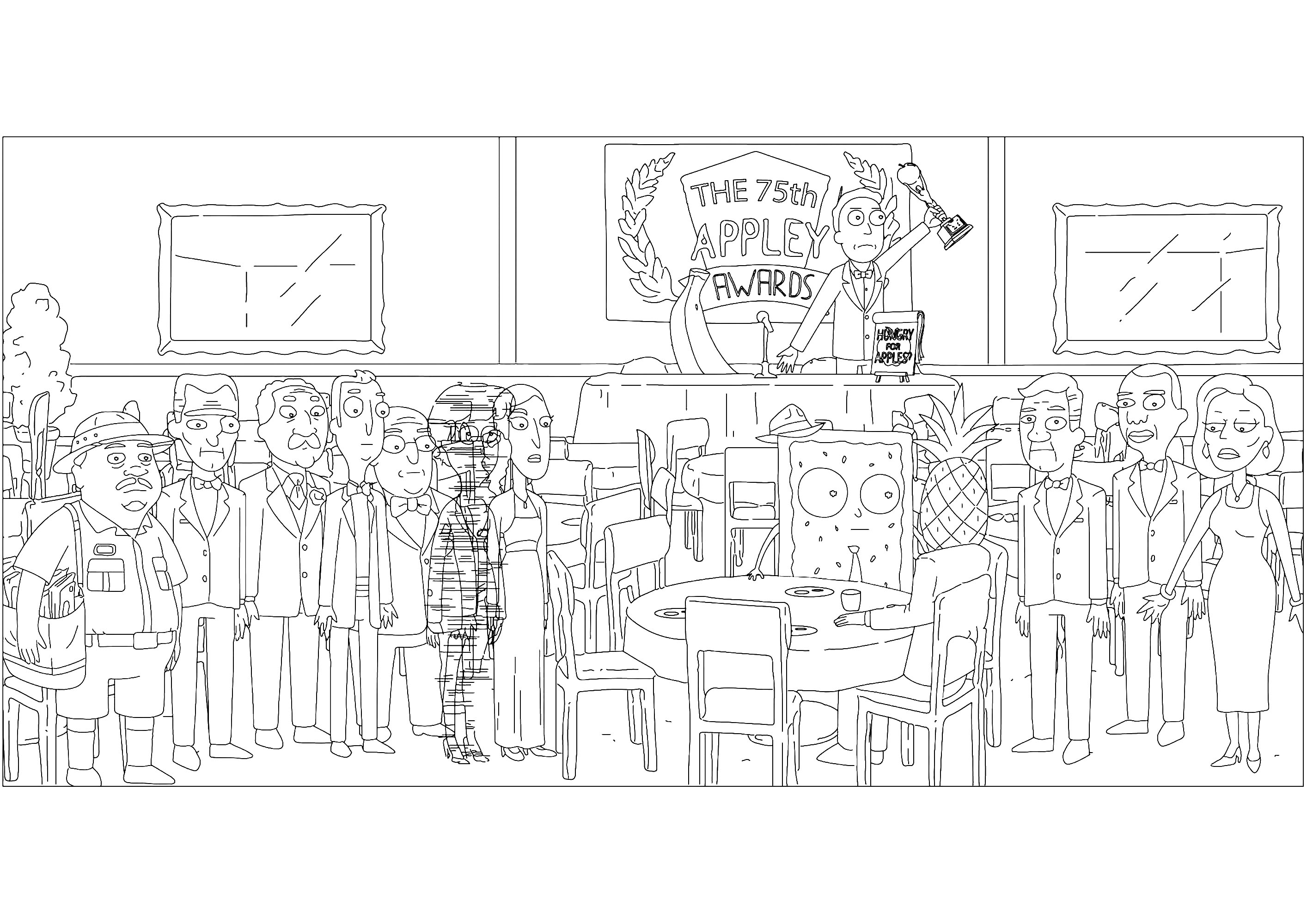 Rick and morty appley awards