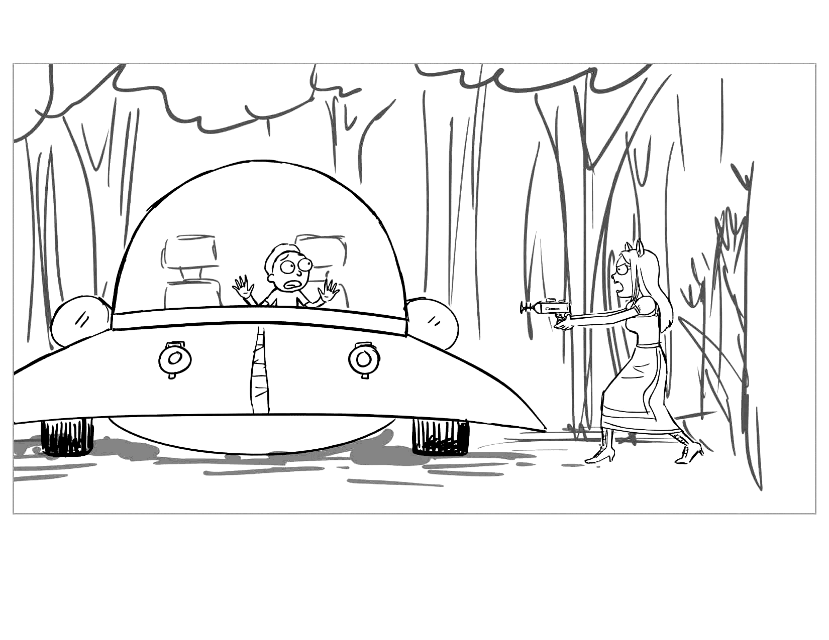 Rick and morty pages â printable pages
