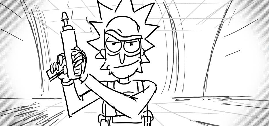 Rick and morty coloring pages