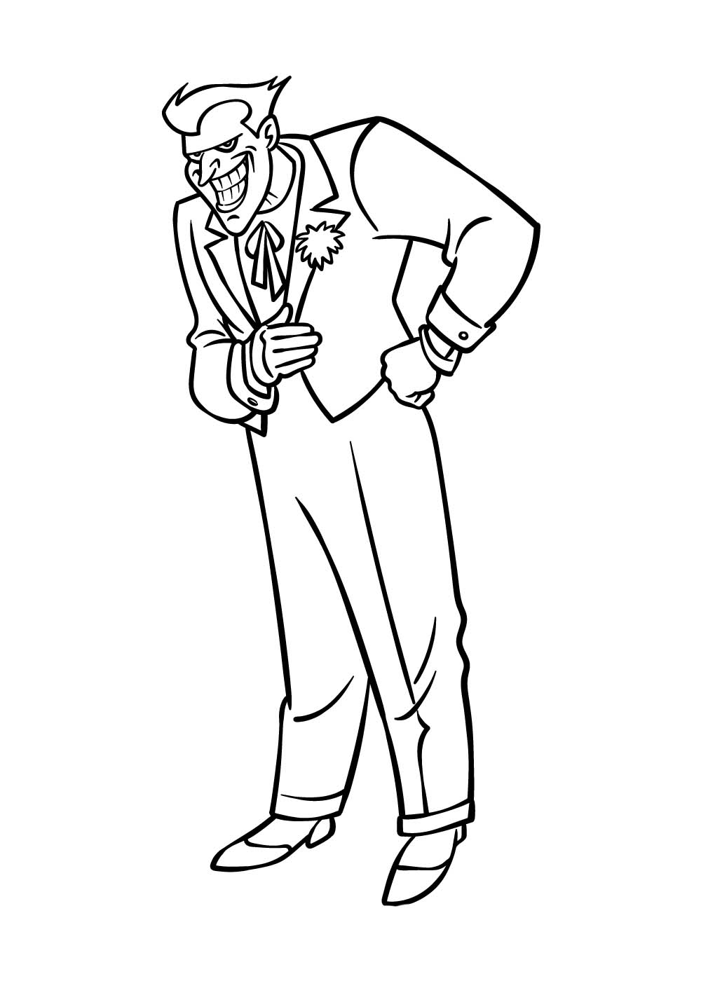 Joker coloring pages by coloringpageswk on