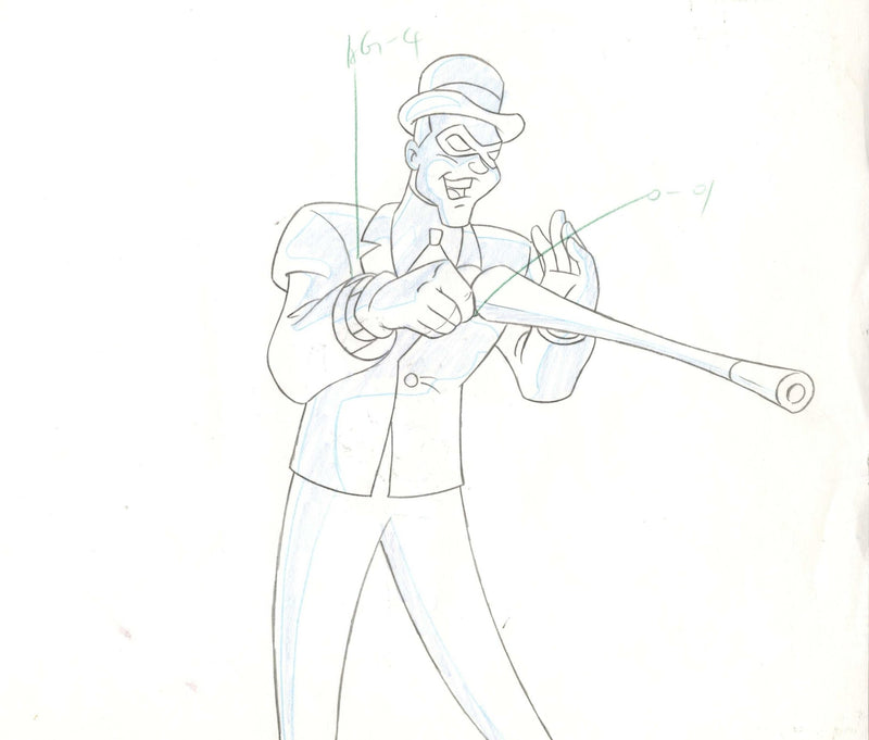 Batman the animated series original production drawing riddler â choice fine art