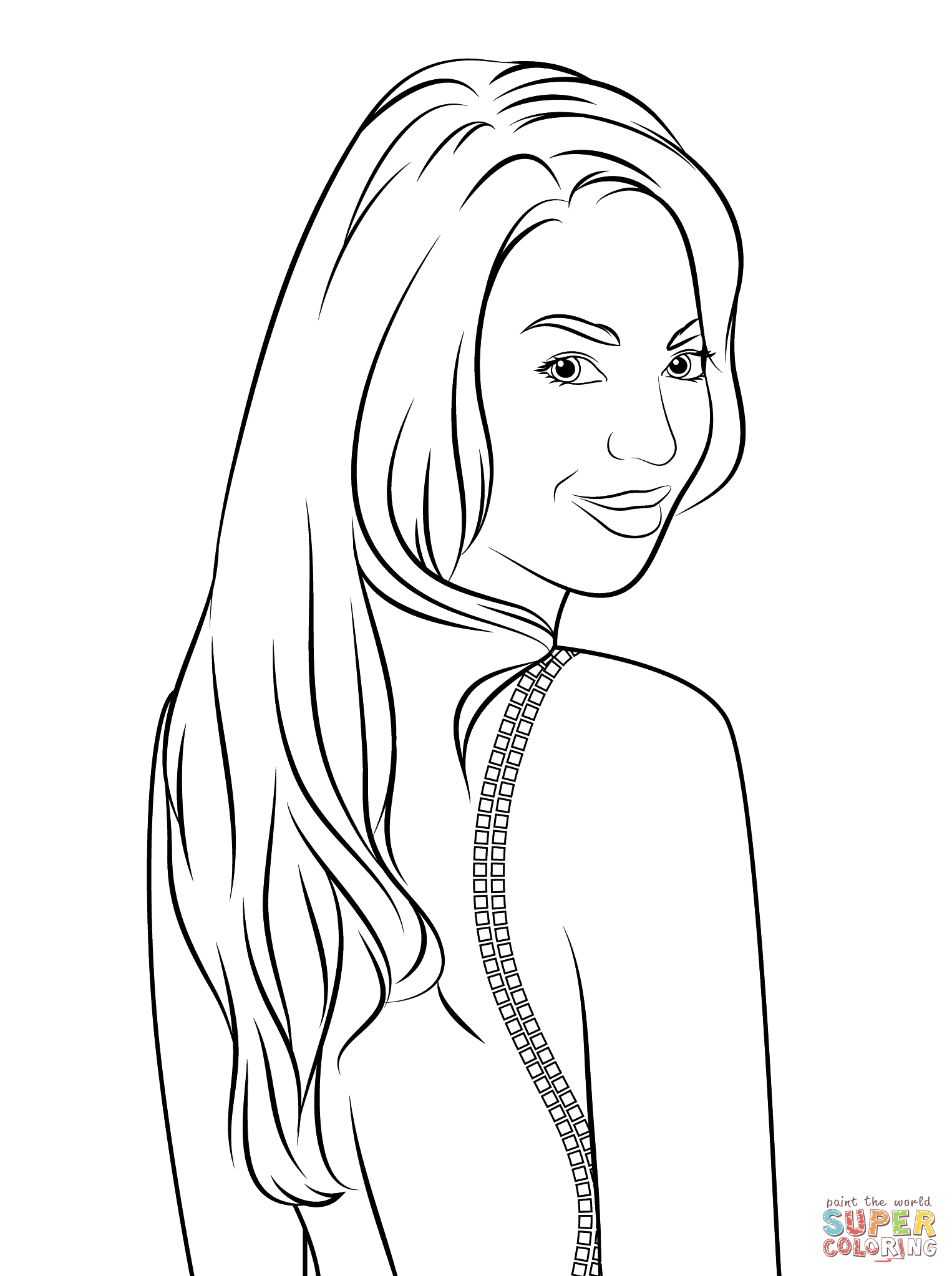 Beyonce coloring page free printable coloring pages