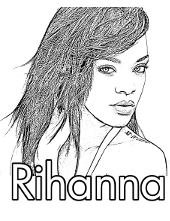 Singers coloring pages pop stars