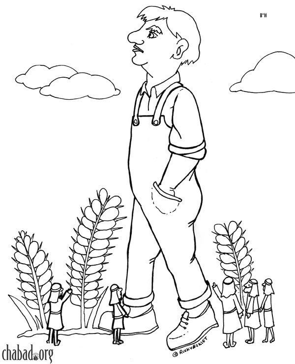 Shlach coloring pages