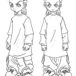 Boondocks coloring pages printable for free download