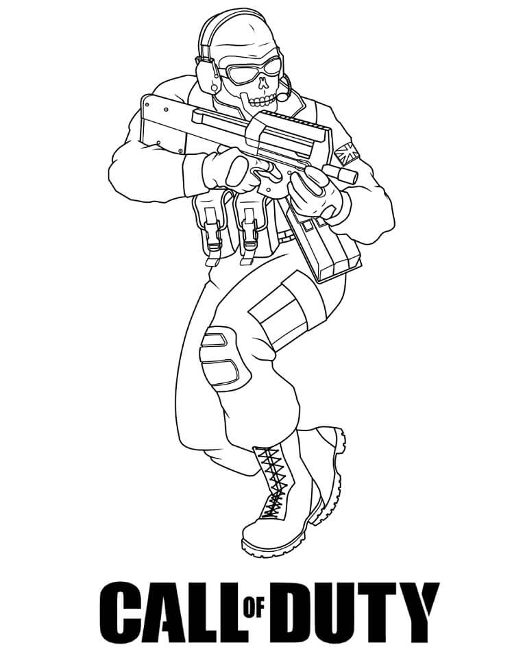 Simon ghost riley call of duty fãrbung seite