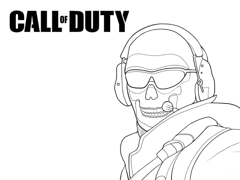Simon ghost riley call of duty fãrbung seite