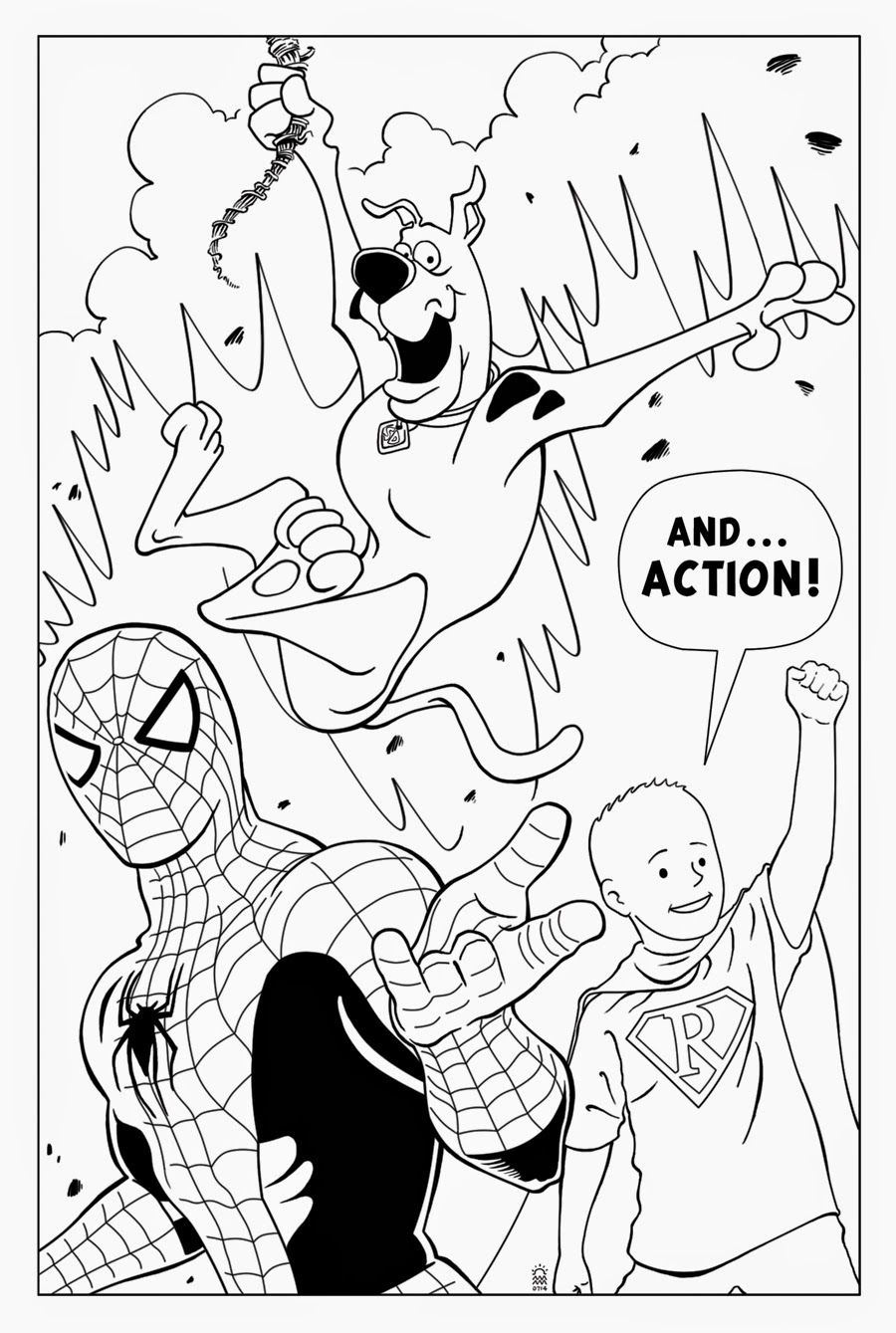 Lostappeared mission scooby doo spiderman super
