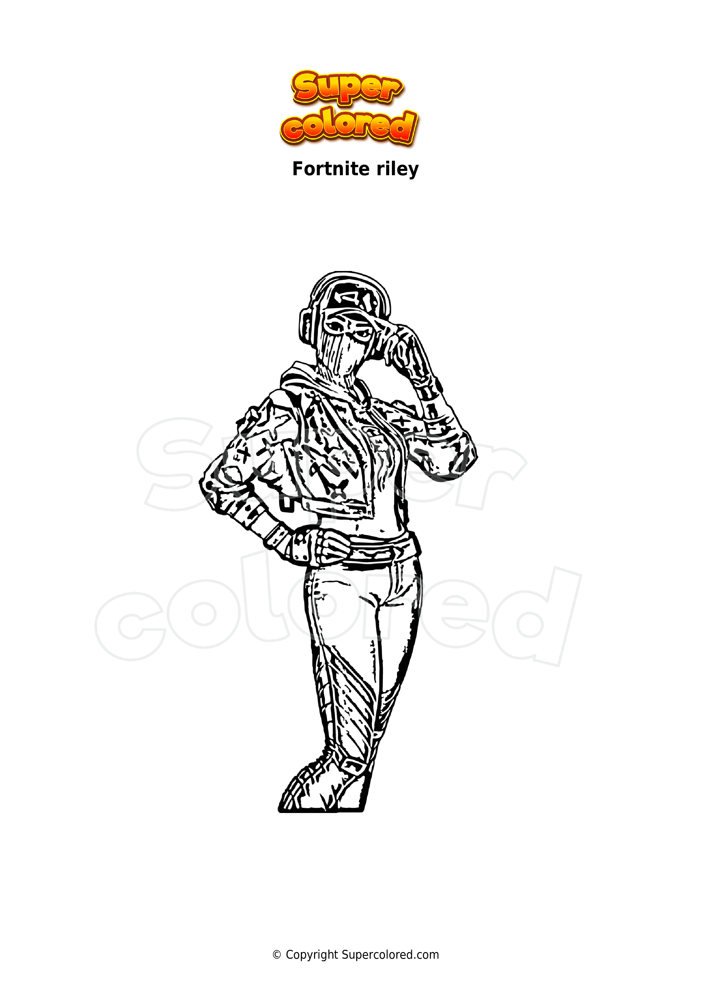 Coloring page fortnite xenomorph