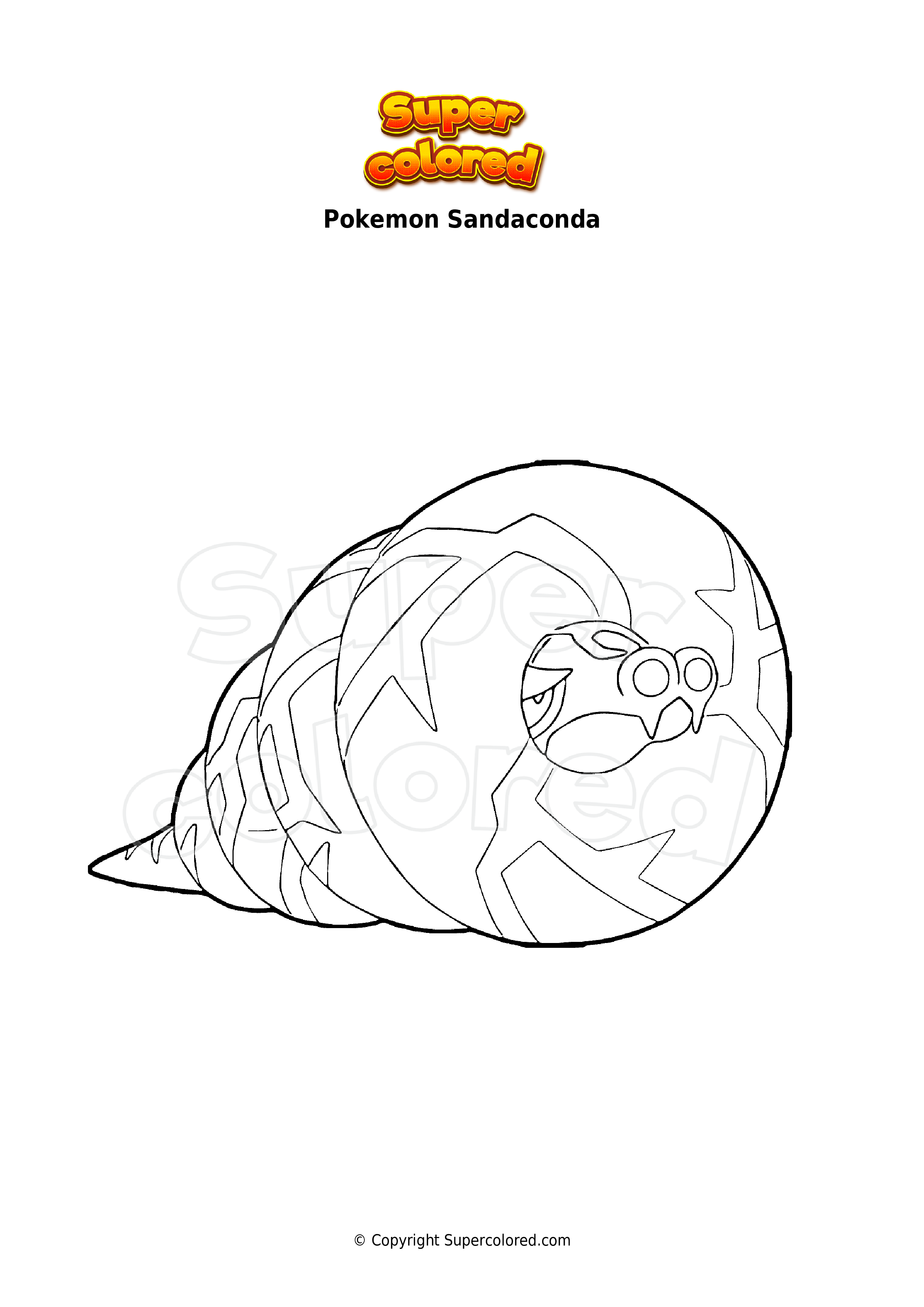 Coloring page pokemon rillaboom