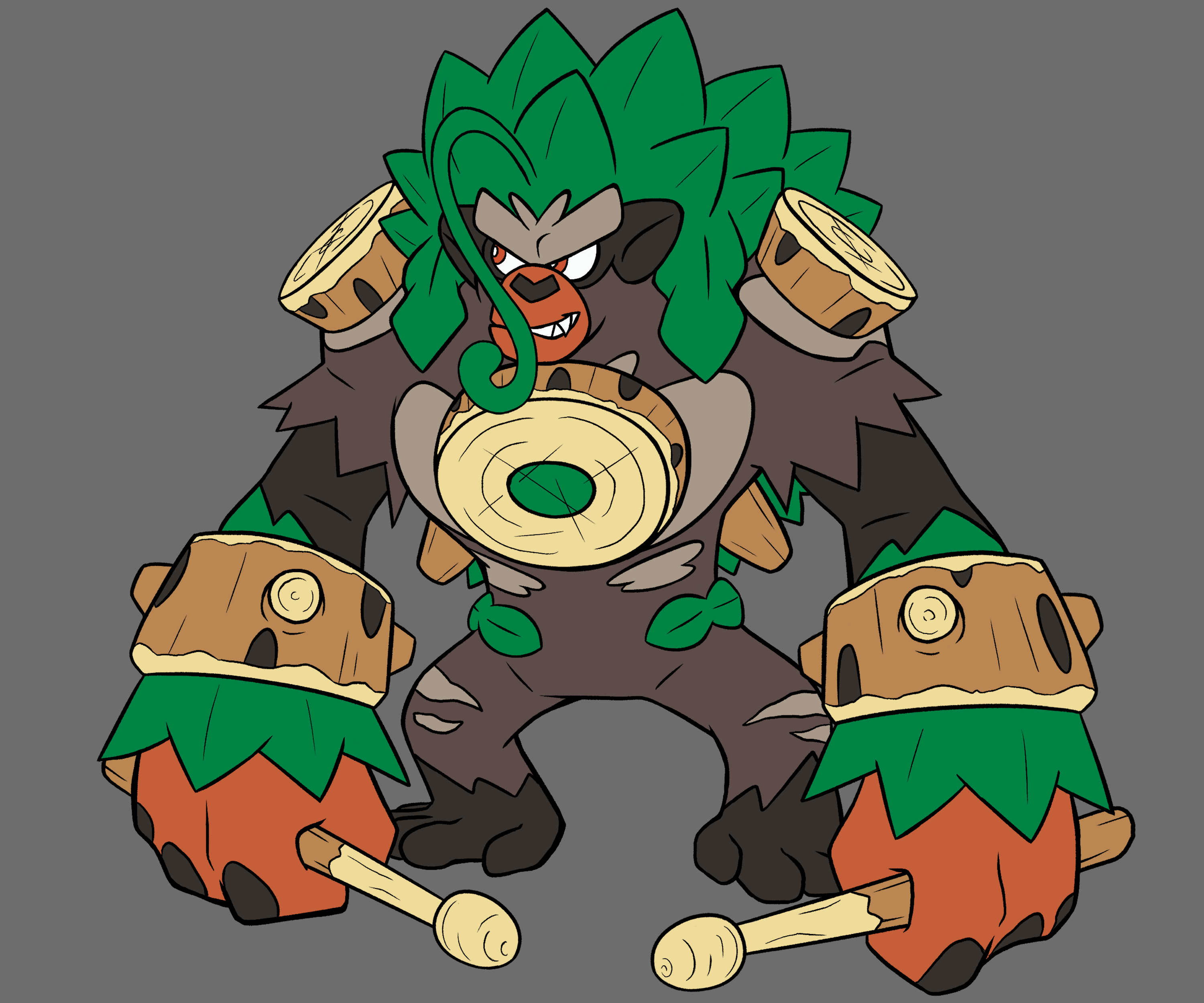 Rillaboom redesign rpokemon