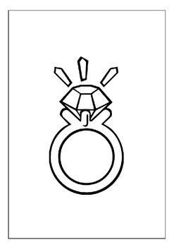 Engage young artists with our printable ring coloring pages collection for kids