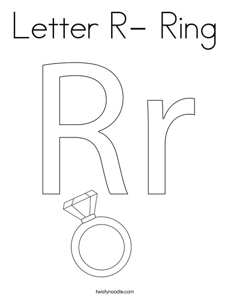 Letter r